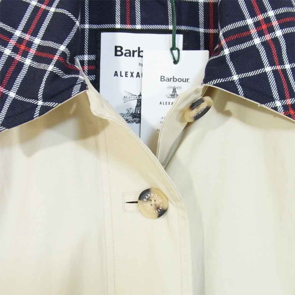 Barbour バブアー × ALEXACHUNG アレクサチャン GLENDA CASUAL コート US6 ベージュ系 10【新古品】【未使用】【中古】