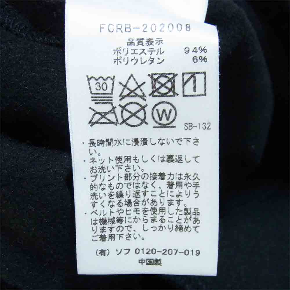 F.C.R.B. エフシーアールビー 20AW FCRB-202008 PDK PANTS パンツ ポリエステル ブラック系 L【美品】【中古】