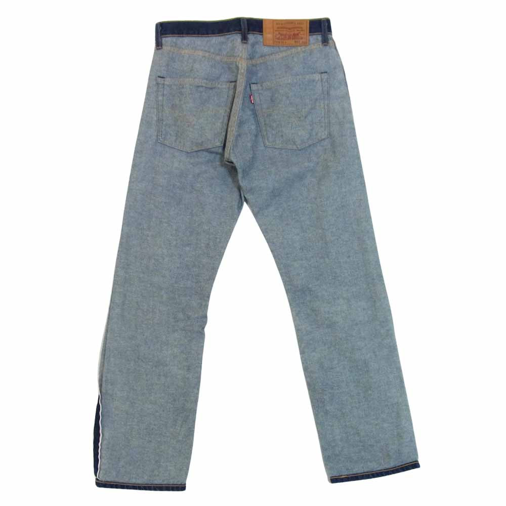 Levi's リーバイス × BEAMS ビームス INSIDE OUT 501 デニムパンツ インディゴブルー系 W29【美品】【中古】