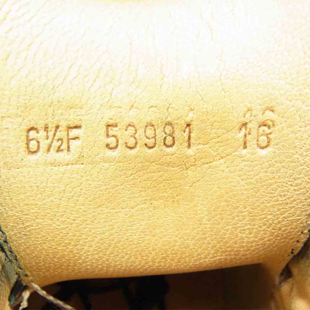 Paraboot パラブーツ 53981 CHAMBORD シャンボード レザー シューズ ブラック系 6 1/2F【中古】