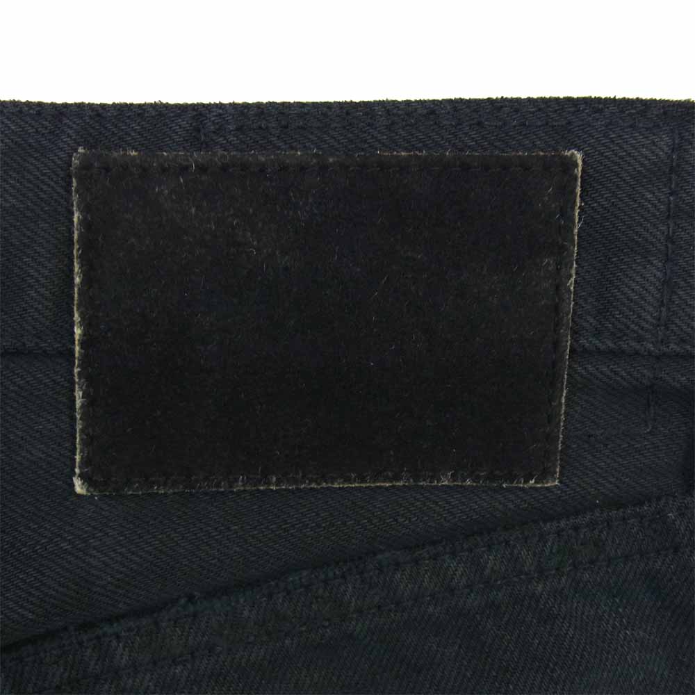 VISVIM ビズビム 0120105005020 20SS SOCIAL SCULPTURE ソーシャル スカルプチャー ダメージ パンツ ブラック系 34【中古】