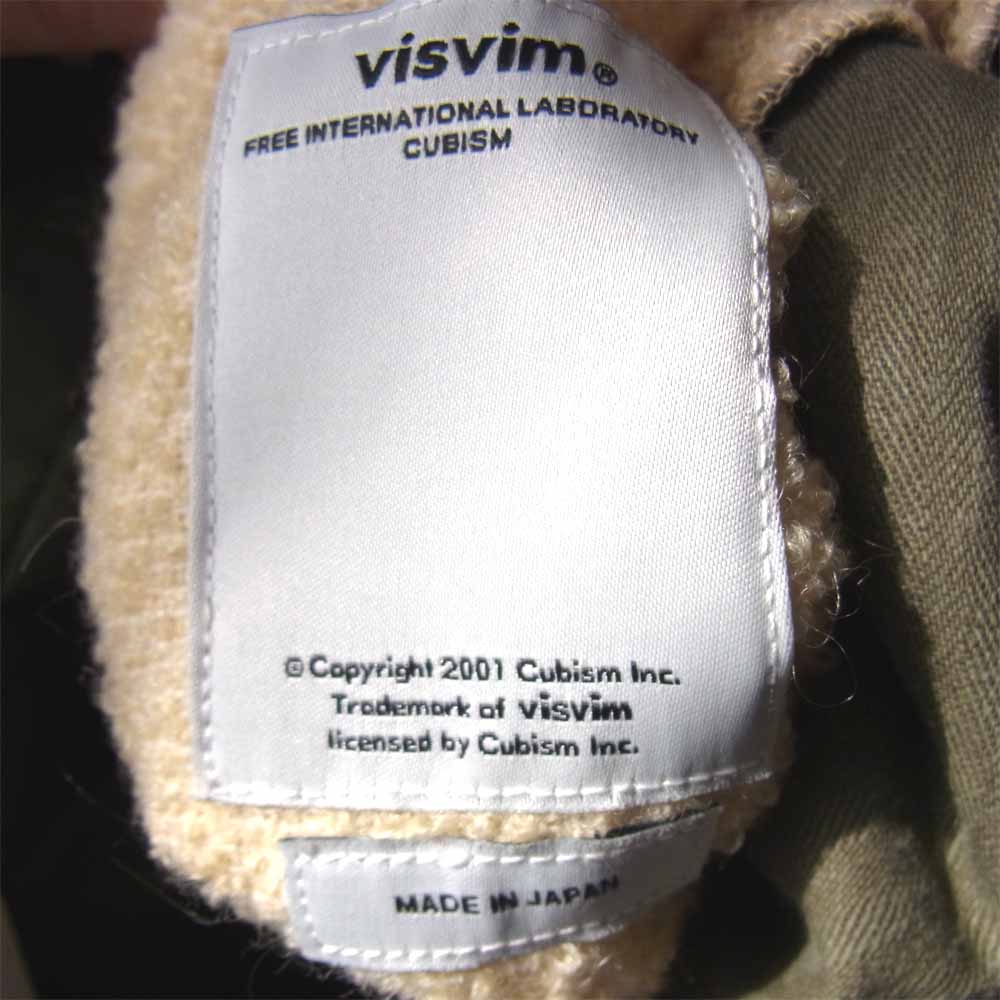 VISVIM ビズビム 115205013031 15AW IRIS LINER JACKET アイリス ライナー ジャケット カーキ系 1【中古】
