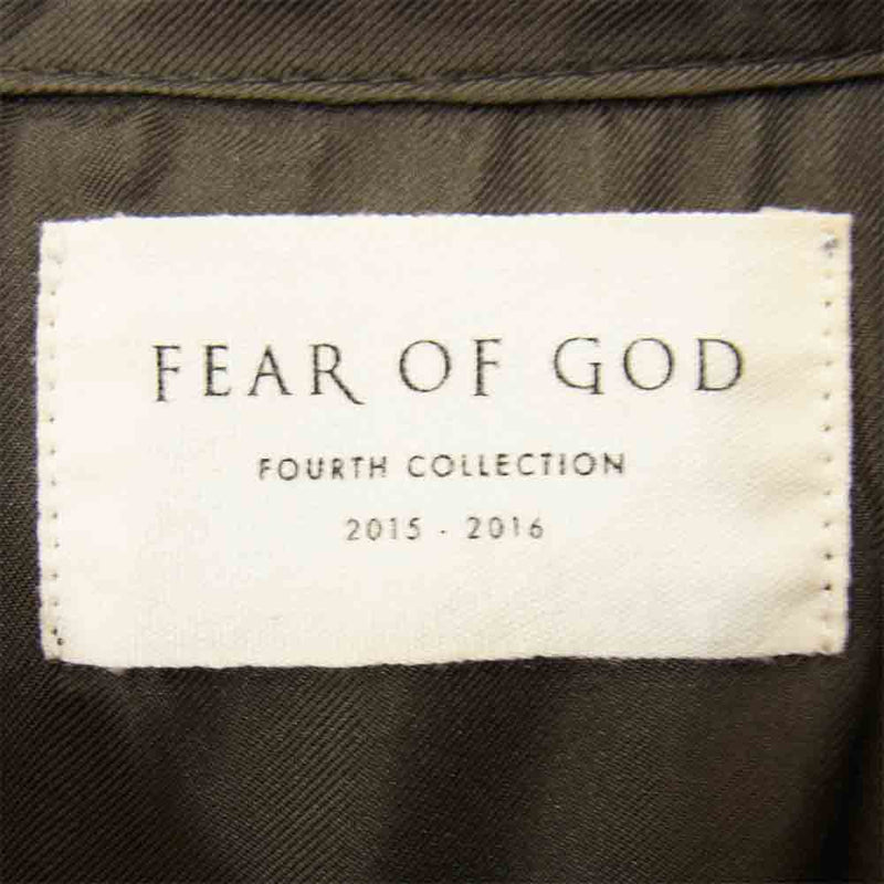 fear of GOD 4thcollection  フランネル　シャツ　L