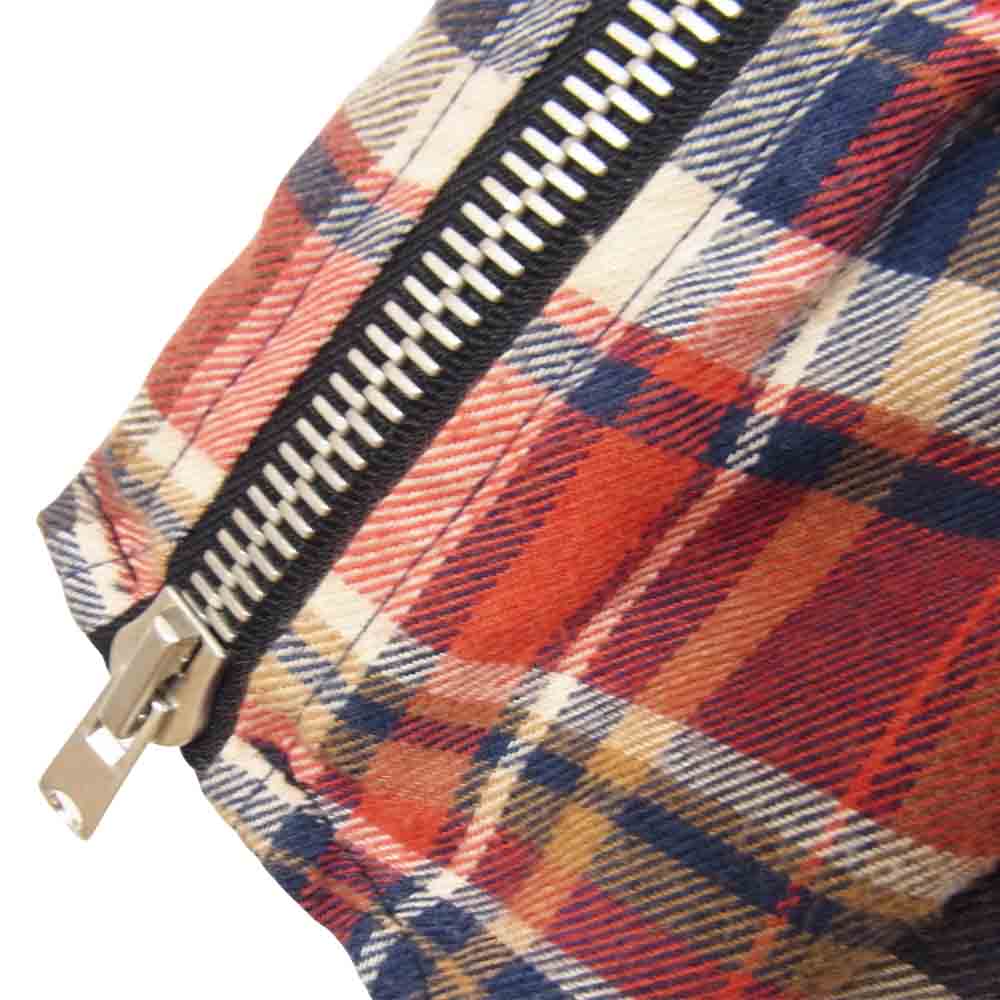 FEAR OF GOD フィアオブゴッド FOURTH COLLECTION サイドジップ ノースリーブ フランネルシャツ マルチカラー系 サイズ表記無【美品】【中古】