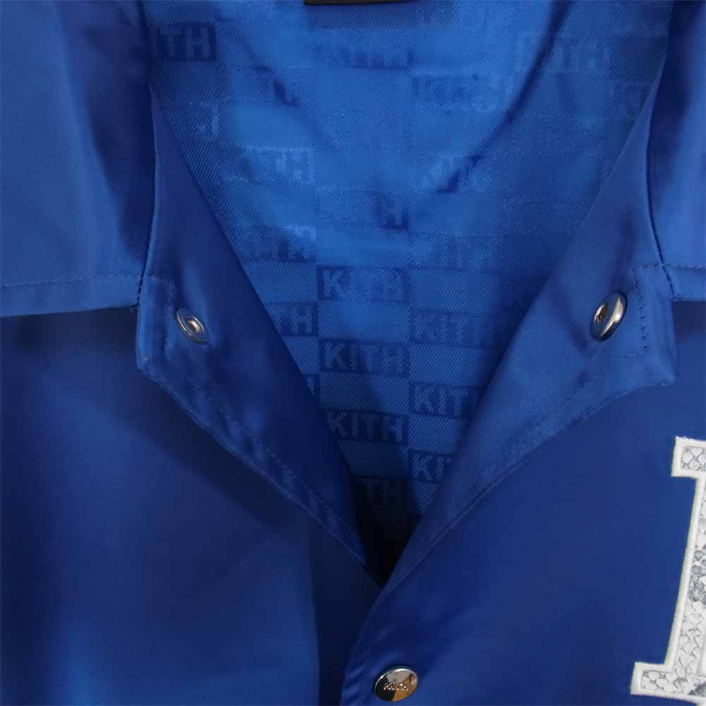キス Major League Baseball Los Angeles Dodgers Coaches Jacket ドジャース コーチ ブルー系 M【新古品】【未使用】【中古】