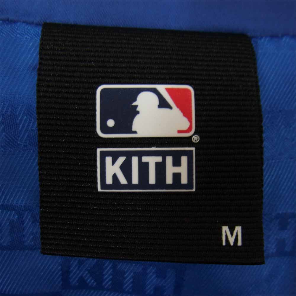 キス Major League Baseball Los Angeles Dodgers Coaches Jacket ドジャース コーチ ブルー系 M【新古品】【未使用】【中古】