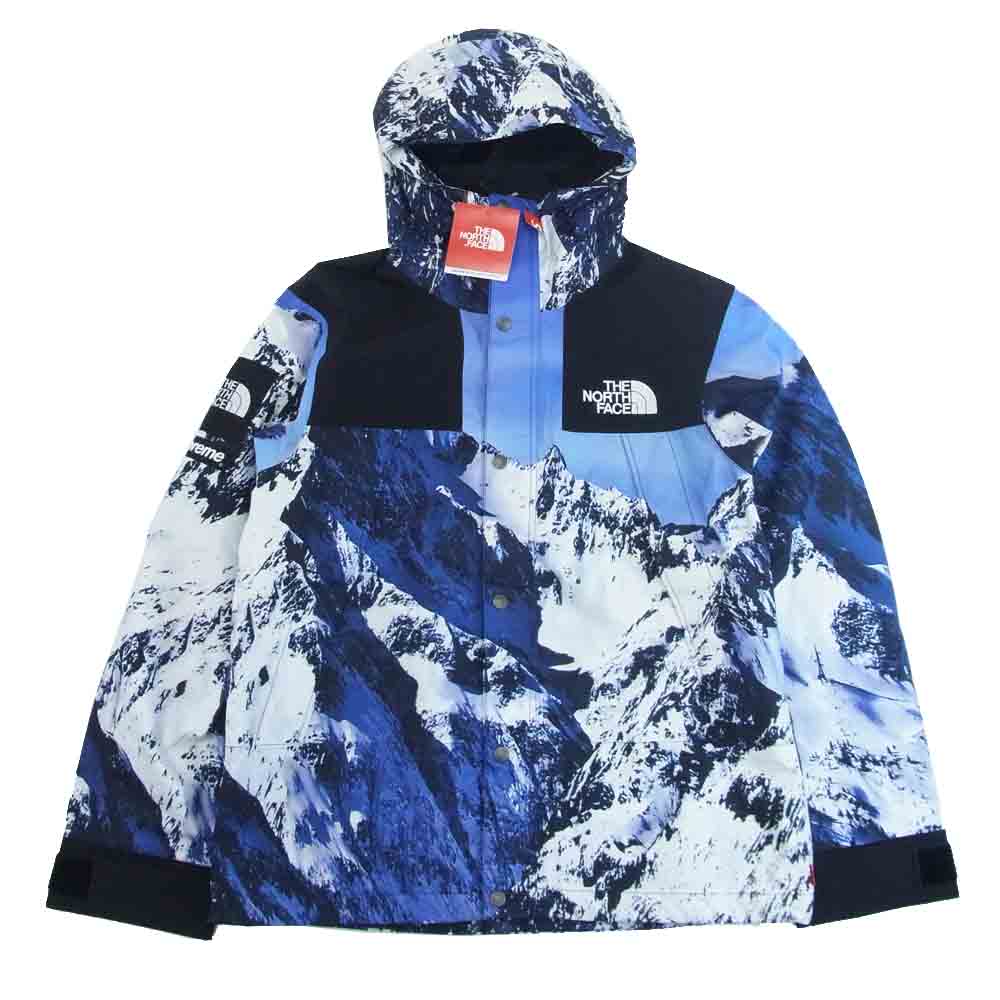 Supreme シュプリーム 17AW NP617011 × The North Face ノースフェイス Mountain Parka 雪山 マウンテンパーカー マウインテンプリント M【新古品】【未使用】【中古】