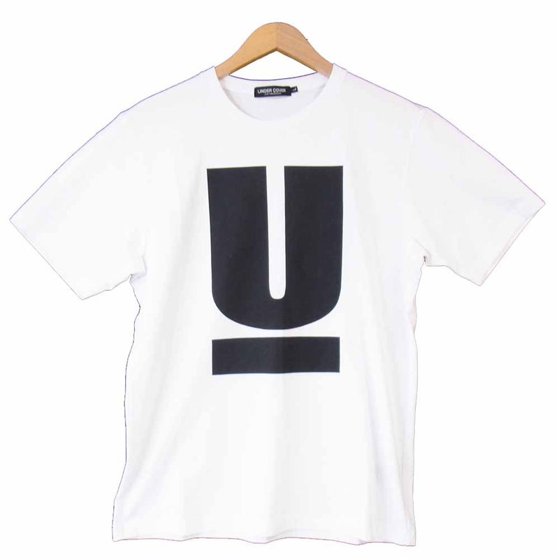 UNDERCOVER アンダーカバー U ロゴ プリント Tシャツ ホワイト系 L【美品】【中古】
