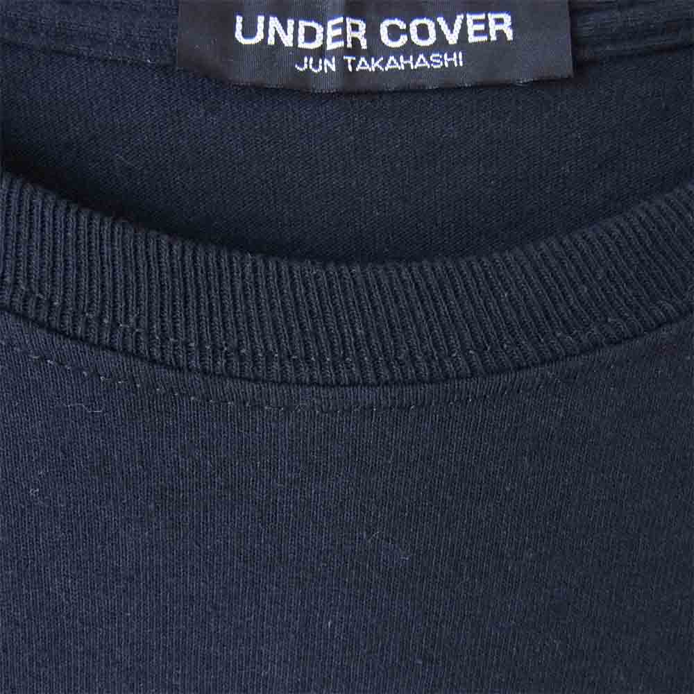 UNDERCOVER アンダーカバー MAD STORE マッド アームプリント ロングスリーブ Tシャツ ホワイト ブラック系 M【中古】
