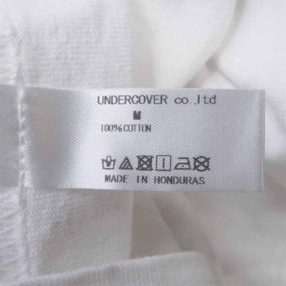 UNDERCOVER アンダーカバー MAD STORE マッド アームプリント ロングスリーブ Tシャツ ホワイト ホワイト系 M【美品】【中古】
