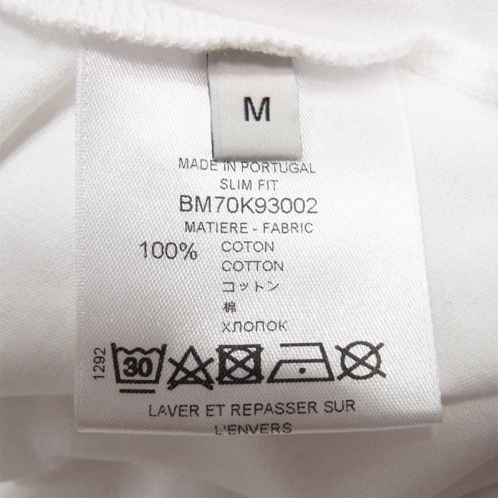 GIVENCHY ジバンシィ 20AW BM70K93002 国内正規品 Logo Tshirt ロゴ Tシャツ ホワイト系 M【美品】【中古】