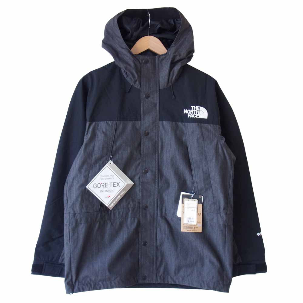 THE NORTH FACE ノースフェイス NP12032 Mountain Light DENIM Jacket マウンテン ライト デニム ジャケット ブラック系 M【新古品】【未使用】【中古】