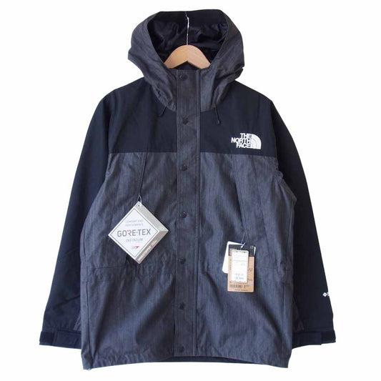 THE NORTH FACE ノースフェイス NP12032 Mountain Light DENIM Jacket マウンテン ライト デニム ジャケット ブラック系 M【新古品】【未使用】【中古】