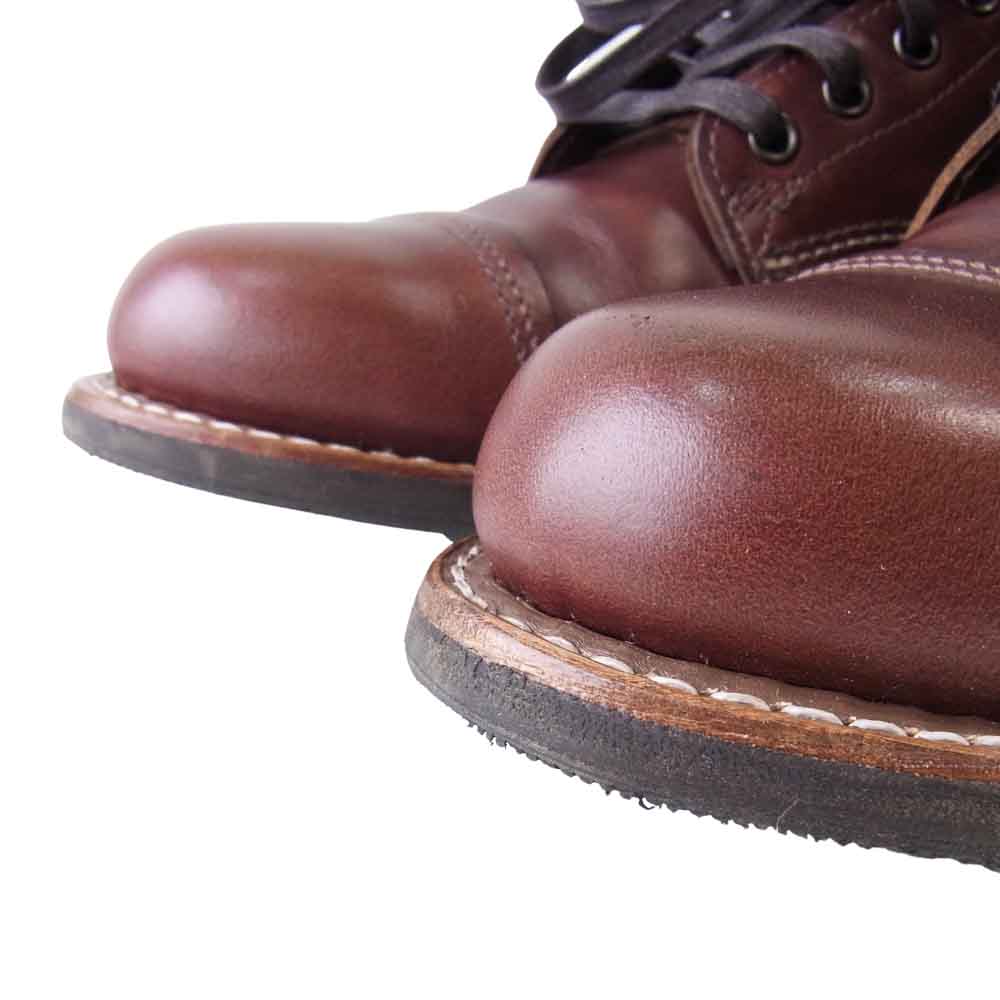 WOLVERINE ウルヴァリン Ｗ40555 1000 MILE 6INCH BOOT 1000マイル キャップトゥ ブーツ ブラウン系 26.5【美品】【中古】