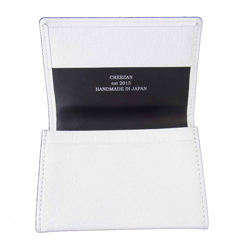 クリーザン JETTER CARD CASE 名刺入れ ホワイト系【新古品】【未使用】【中古】