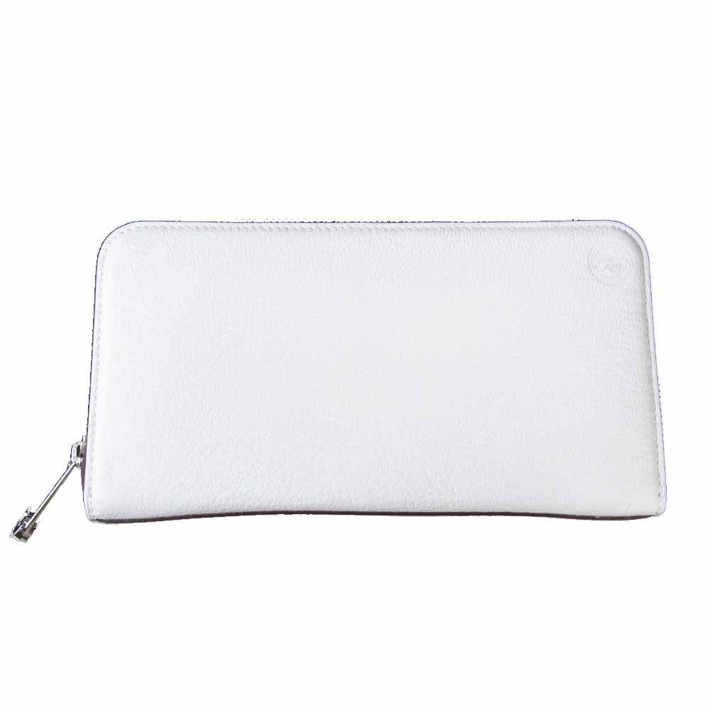 クリーザン JETTER ZIPPER LONG WALLET ジッパー ロング ウォレット ホワイト系【新古品】【未使用】【中古】