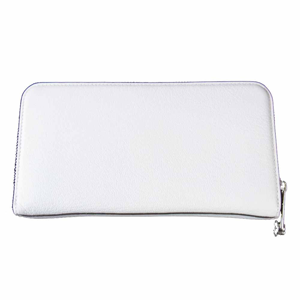 クリーザン JETTER ZIPPER LONG WALLET ジッパー ロング ウォレット ホワイト系【新古品】【未使用】【中古】