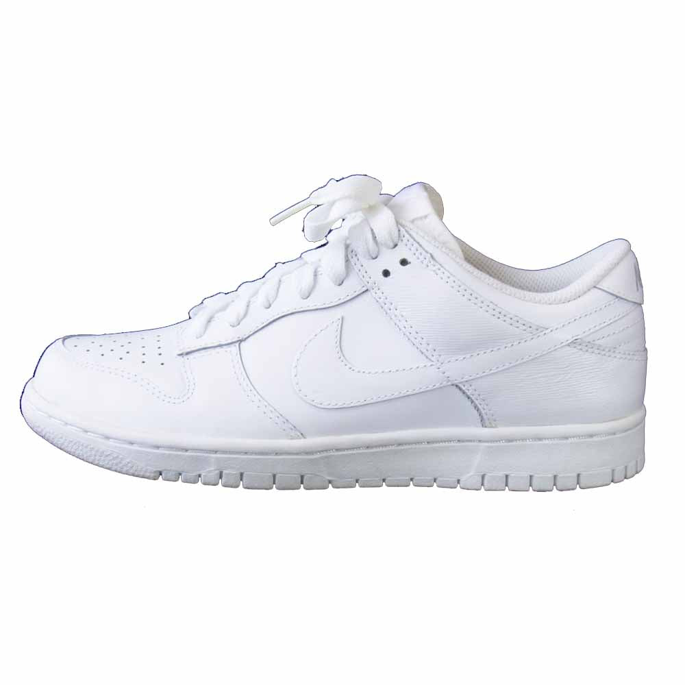 NIKE ナイキ 317813-111 WMNS DUNK LOW ウィメンズ ダンク ロー ホワイト系 26.5【美品】【中古】