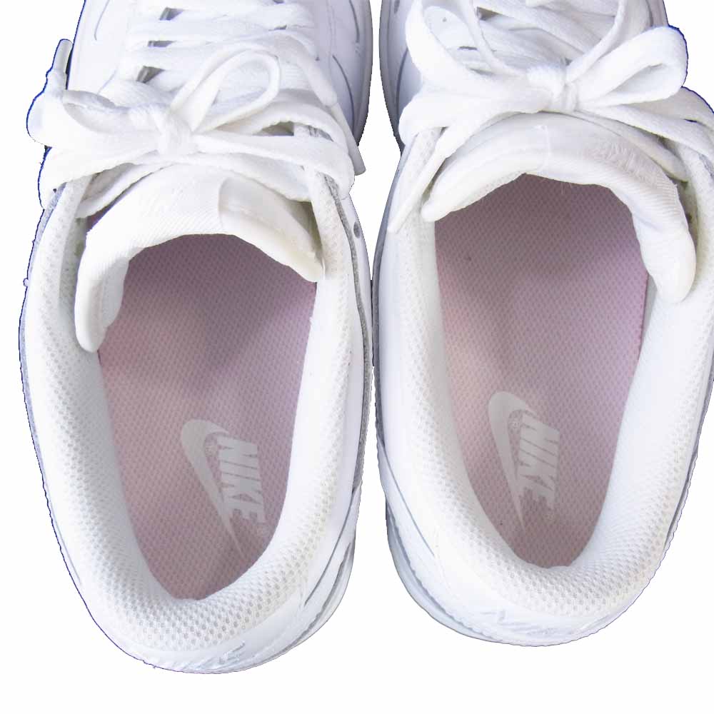 NIKE ナイキ 317813-111 WMNS DUNK LOW ウィメンズ ダンク ロー ホワイト系 26.5【美品】【中古】