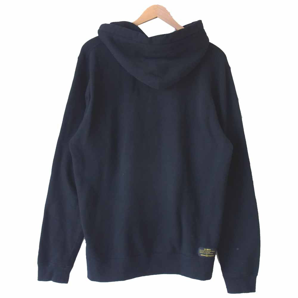 uniform experiment ユニフォームエクスペリメント UE-189124 UEN PHYSICAL FITNESS PULL OVER HOODY プルオーバー パーカー  ブラック系 4【中古】