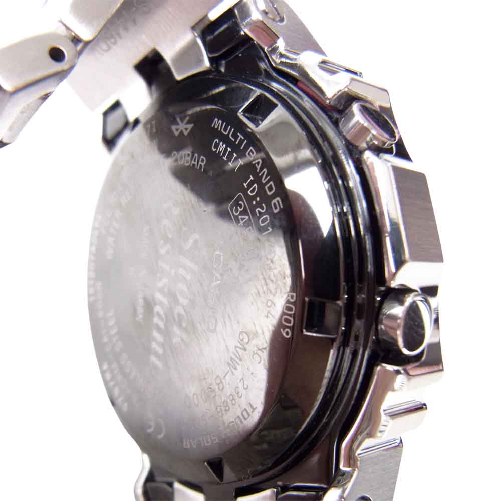 G-SHOCK ジーショック GMW-B5000 フルメタル Bluetooth マルチバンド6 タフソーラー スマートフォンリンク 電波ソーラー 時計 シルバー系【中古】