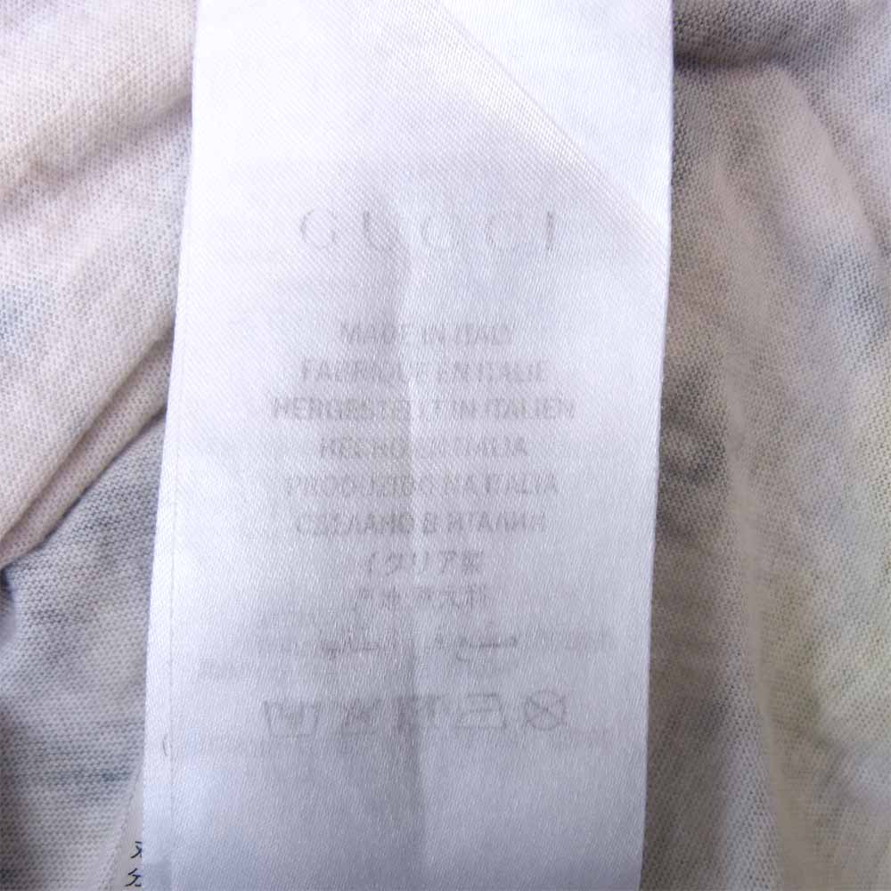 GUCCI グッチ 17AW 国内正規品  タイダイ ロゴ プリント マルチカラー系 S【中古】
