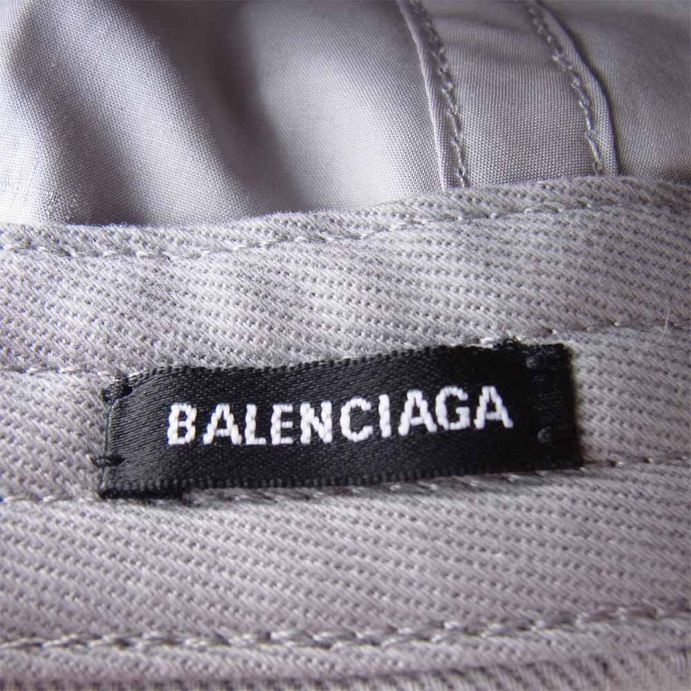 BALENCIAGA バレンシアガ 国内正規品 キャップ グレー系 L【中古】