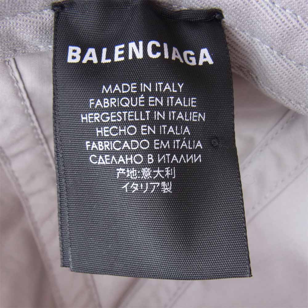 BALENCIAGA バレンシアガ 国内正規品 キャップ グレー系 L【中古】
