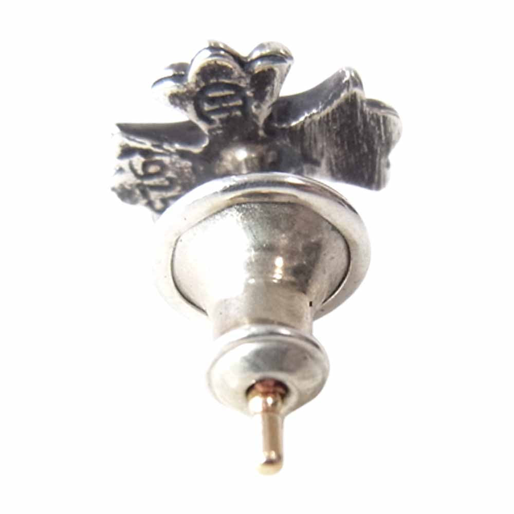 CHROME HEARTS クロムハーツ（原本無） No2 CH PLS CH プラス スタッド ピアス シルバー系【中古】