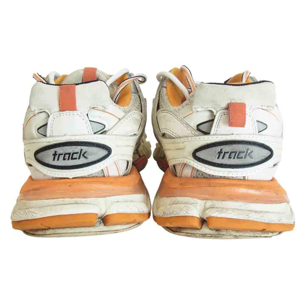 BALENCIAGA バレンシアガ トラック トレーナー ホワイト系 オレンジ系 27cm【中古】