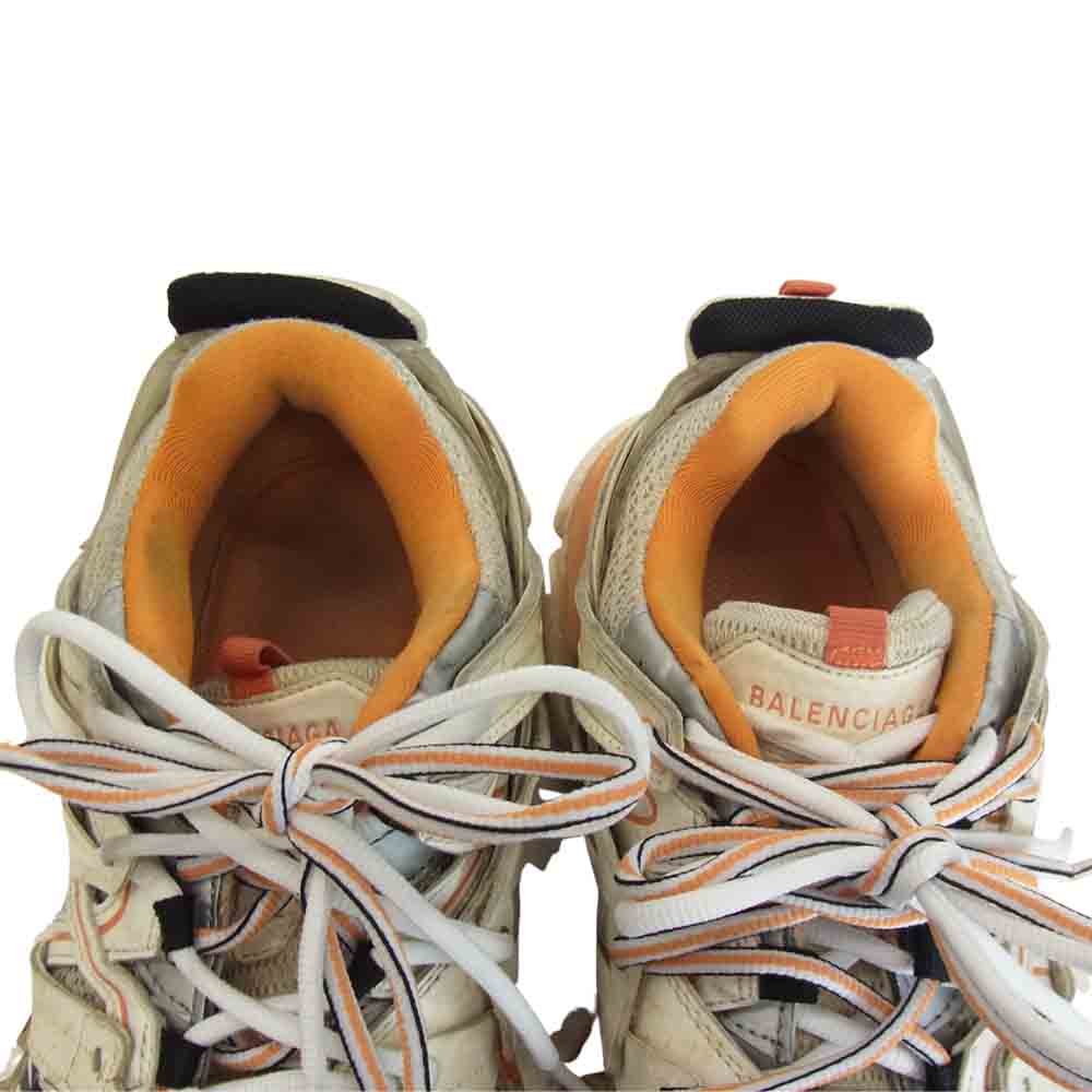 BALENCIAGA バレンシアガ トラック トレーナー ホワイト系 オレンジ系 27cm【中古】