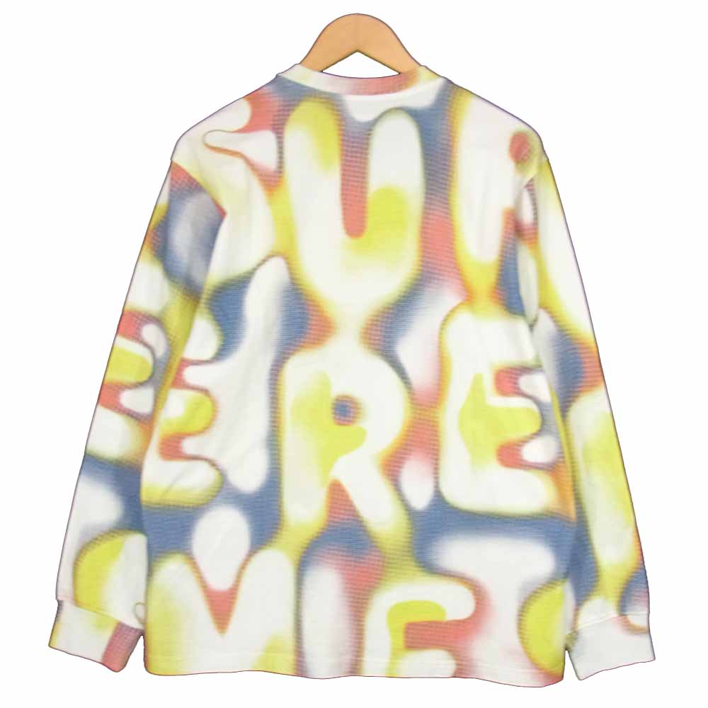 Supreme シュプリーム Half Tone L/S Top ハーフトーン 長袖 Tシャツ マルチカラー系 M【新古品】【未使用】【中古】