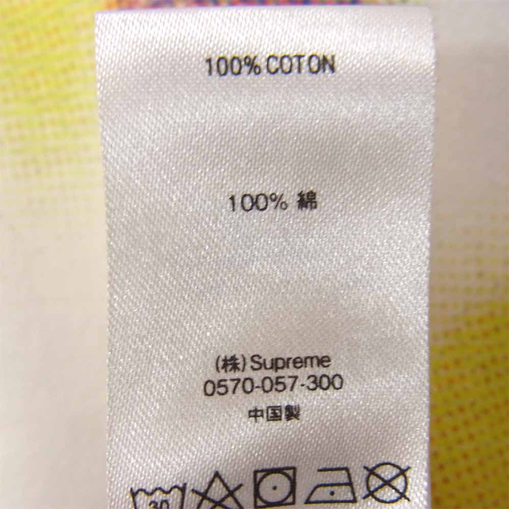 Supreme シュプリーム Half Tone L/S Top ハーフトーン 長袖 Tシャツ マルチカラー系 M【新古品】【未使用】【中古】