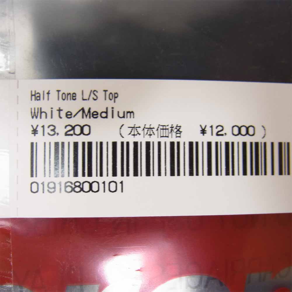 Supreme シュプリーム Half Tone L/S Top ハーフトーン 長袖 Tシャツ マルチカラー系 M【新古品】【未使用】【中古】