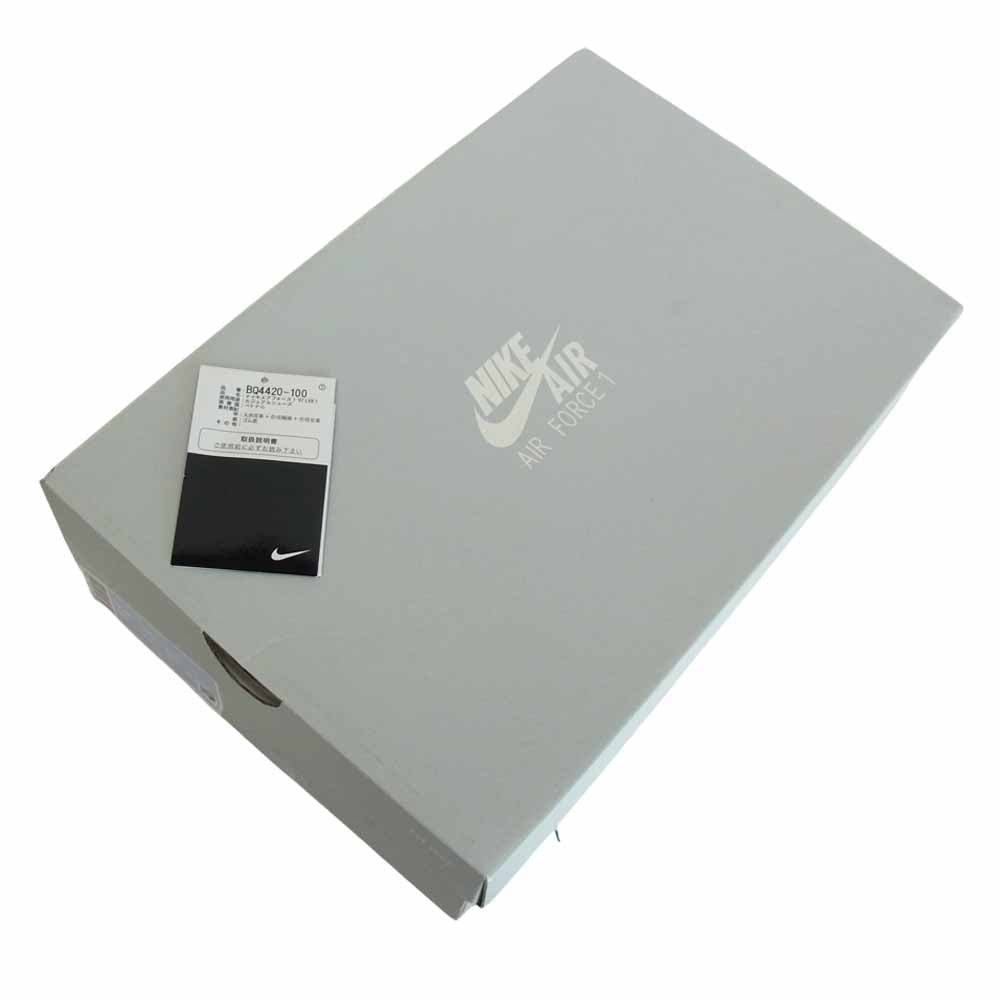 NIKE ナイキ BQ4420-100 AIR FORCE 1 エアフォース 1 07 LV8 1 スニーカー ホワイト系 27.5cm【極上美品】【中古】
