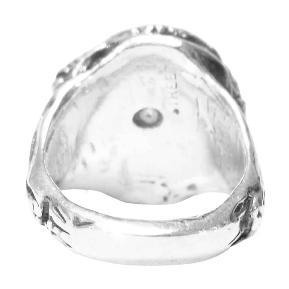 ALEX STREETER アレックスストリーター NEW ANGEL HEART RING EWAKA ニュー エンジェル ハート リング レッド系 19号程度【中古】