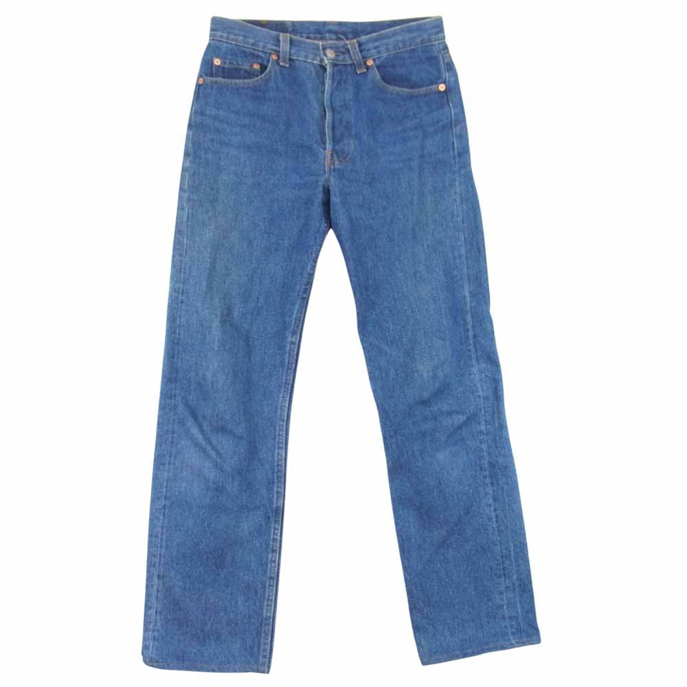 Levi's リーバイス 90S 復刻 刻印555 バレンシア工場製 デニム ジーンズ インディゴブルー系 29【中古】
