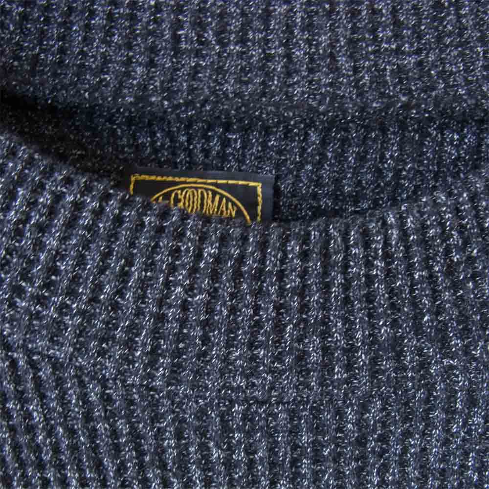 ANDFAMILYS アンドファミリー MGXX19101 MR.GOODMAN DUSTY WAFFLE HN ミスターグッドマン ワッフルTシャツ グレー系 M【中古】