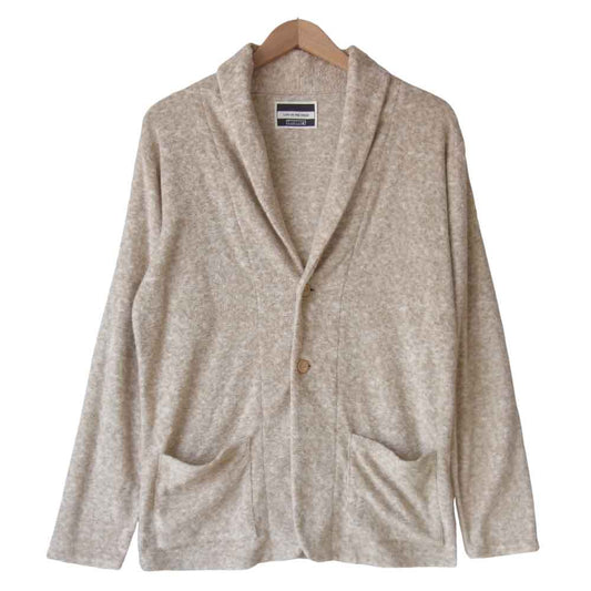 ANDFAMILYS アンドファミリー SW1905562 Vintage Pile Cardigan ヴィンテージ パイル カーディガン ベージュ系 L【中古】