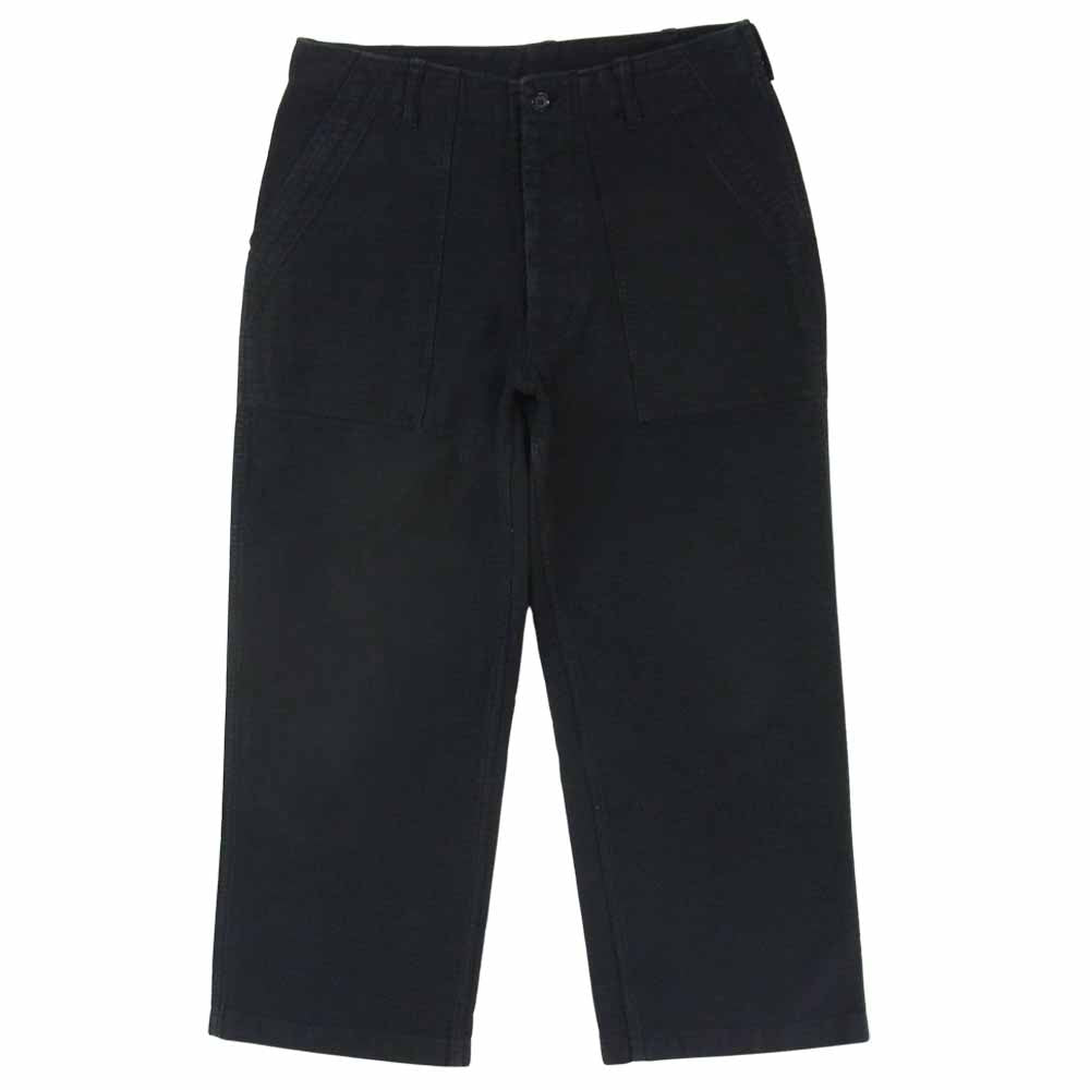TENDERLOIN テンダーロイン T-CORDUROY コーデュロイ ピケ コットン パンツ 日本製 ダークネイビー系 S【中古】