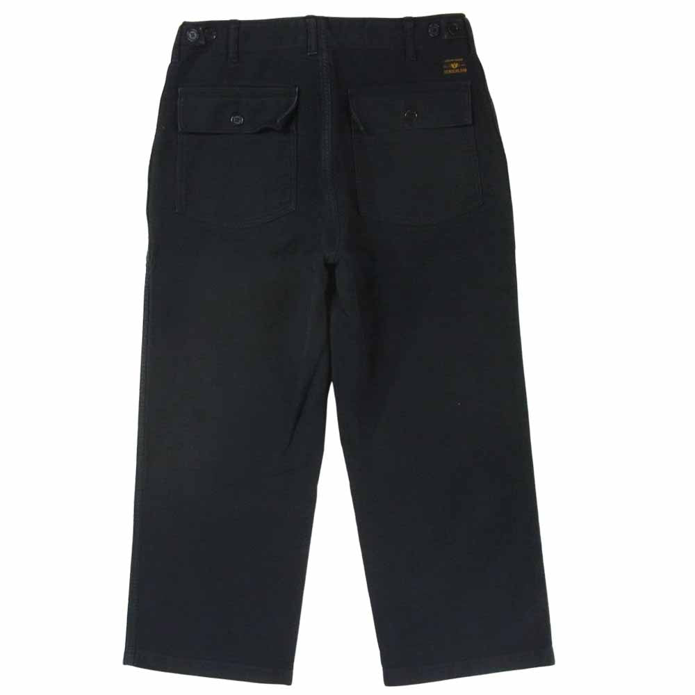 TENDERLOIN テンダーロイン T-CORDUROY コーデュロイ ピケ コットン パンツ 日本製 ダークネイビー系 S【中古】