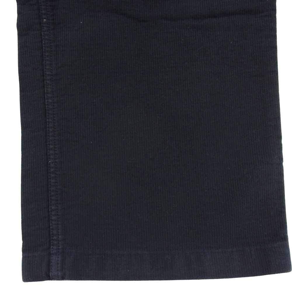 TENDERLOIN テンダーロイン T-CORDUROY コーデュロイ ピケ コットン パンツ 日本製 ダークネイビー系 S【中古】