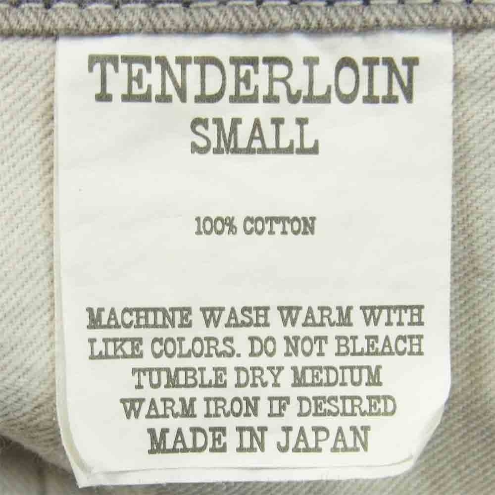 TENDERLOIN テンダーロイン T-BDP PIQUE ピケ パンツ コットン 日本製 グレー系 S【中古】