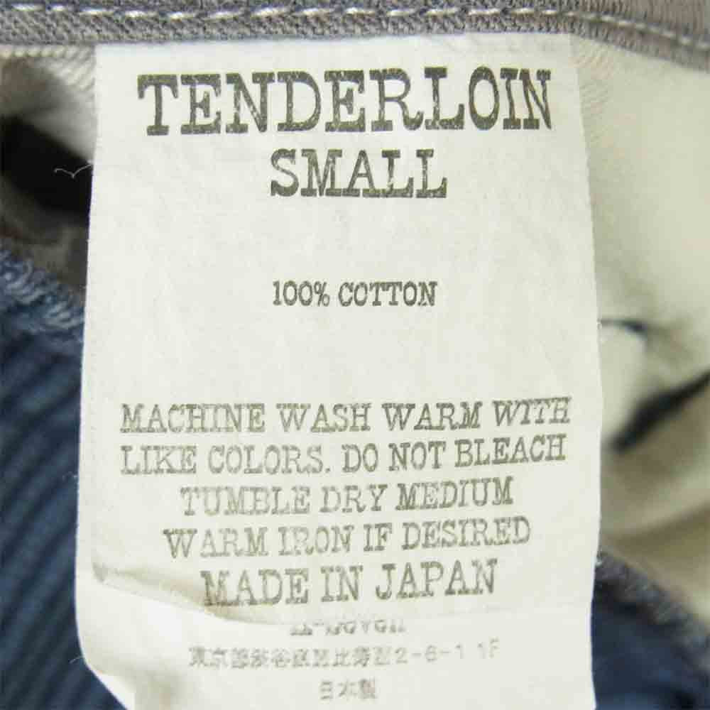 TENDERLOIN テンダーロイン 19SS T-BDP PIQUE SHORTS WASH ピケ コットン ショーツ ショート パンツ ブルー系 S【中古】
