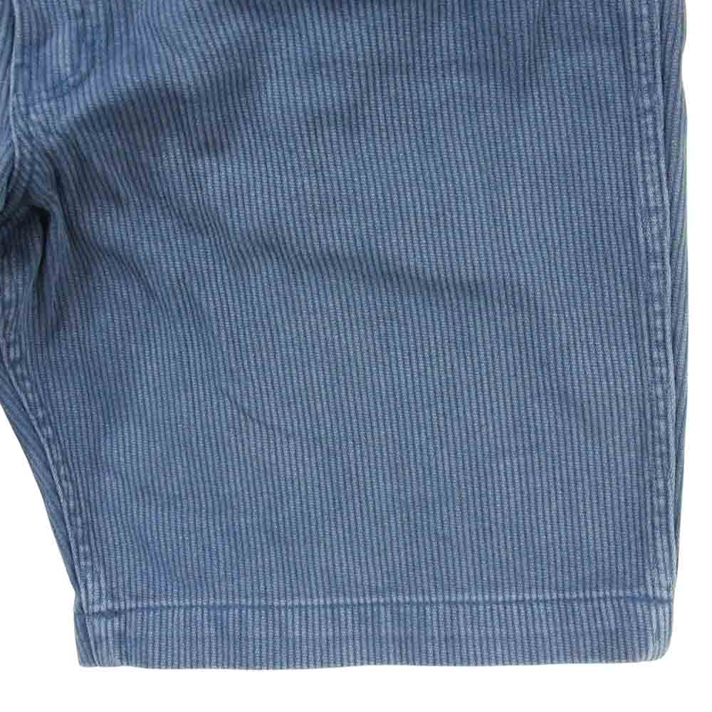 TENDERLOIN テンダーロイン 19SS T-BDP PIQUE SHORTS WASH ピケ コットン ショーツ ショート パンツ ブルー系 S【中古】
