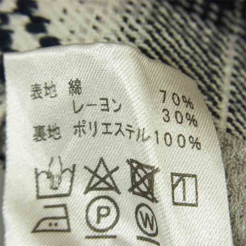 The Stylist Japan ザスタイリストジャパン TSJB-95501-35 チェック コーチジャケット 日本製 グレー系 M【中古】