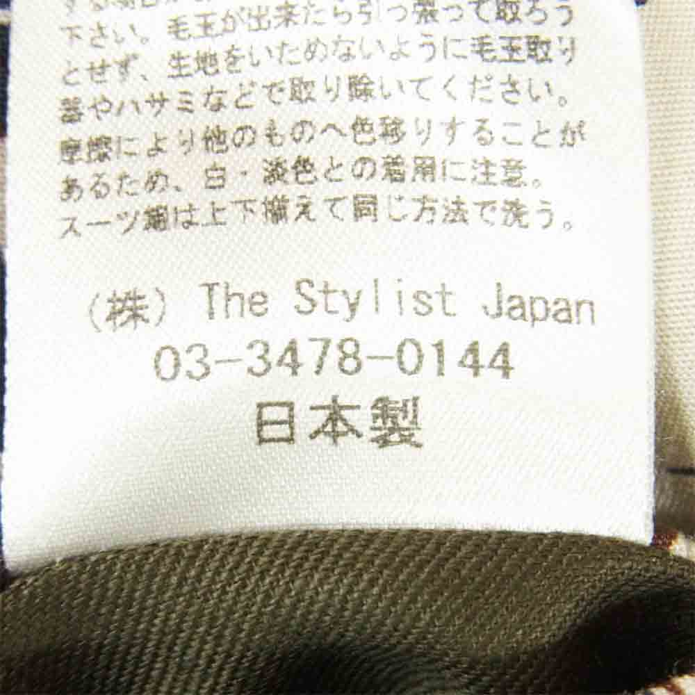 TENDERLOIN テンダーロイン スタイリストジャパン The Stylist Japan ウルフ ウール ベスト グリーン系 M【中古】