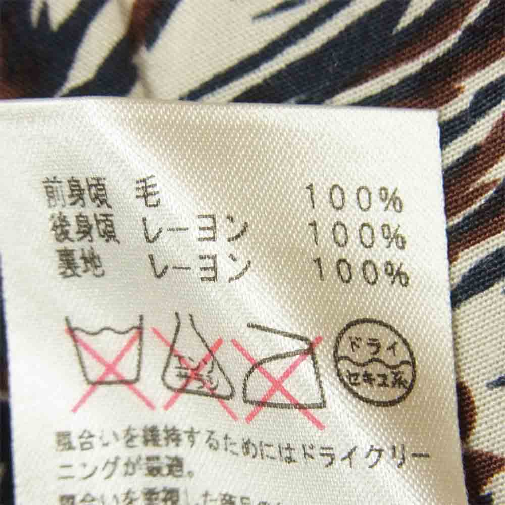 TENDERLOIN テンダーロイン スタイリストジャパン The Stylist Japan ウルフ ウール ベスト グリーン系 M【中古】