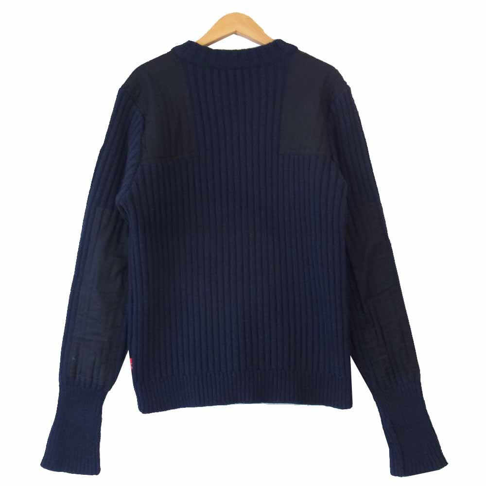 WTAPS ダブルタップス 14AW 142MADT-KNM02 COMMANDER コマンダー ミリタリー ニット ネイビー系 2【中古】