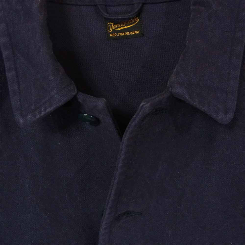 TENDERLOIN テンダーロイン T-MOLESKIN JKT モールスキン ジャケット コットン 日本製 ネイビー系 S【中古】
